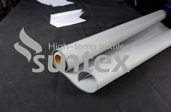 PU coated fiberglass fabric ventilation duct heat insulation welding protection flame retardant