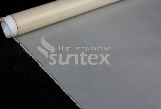 Silicone PTFE Coated Heat Resistant Heat Insulation Cloth Glass Fiber Fiberglass Fabric for Coating