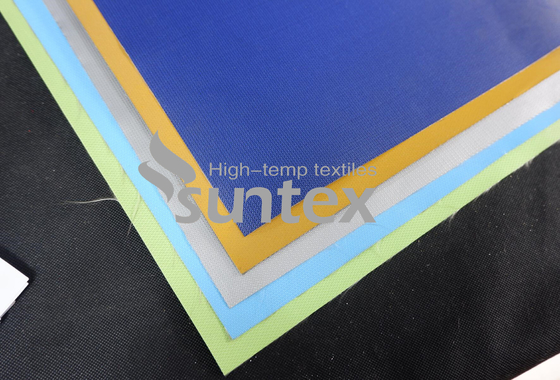 Heat Resistance Excellent Coating high temperature silicone cloth  for Fire Protection Apron Flame Resistant