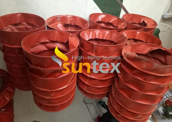 Silicone Coated Fiberglass Fabric Flexible Thermal Fireproof Material flexible fireproof material