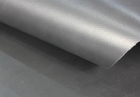 Heat Resistant Silicone Rubber Coated  Glass Fibre Fabric High Strength Fibreglass Fabric