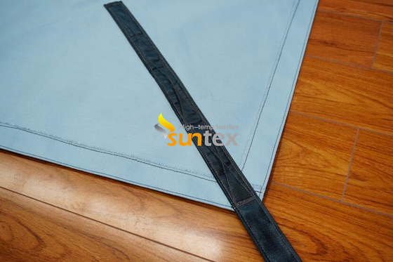 High Silica Fire Blanket silicone coated fiberglass EV Car Fire Blanket