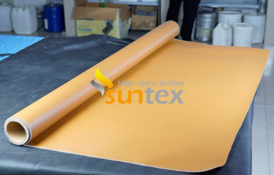 Silicone Coated Fiberglass For Removable Insulation Jackets