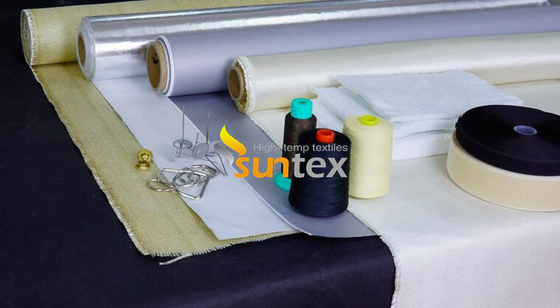 High Temperature Heat Resistant Silicone Coated Fiberglass Fabric Thermal Insulation