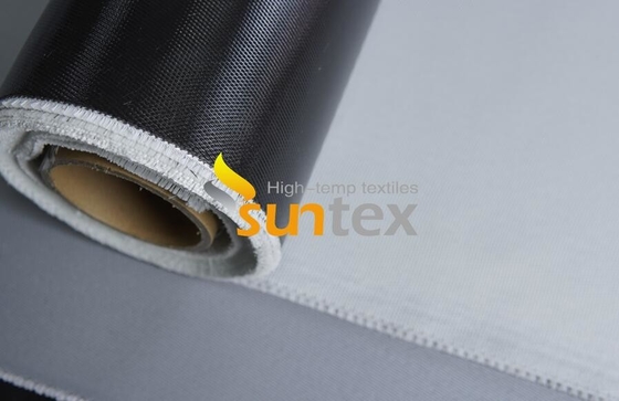 Silicone coated fiberglass fabric silicon rubber coated fiberglass cloth