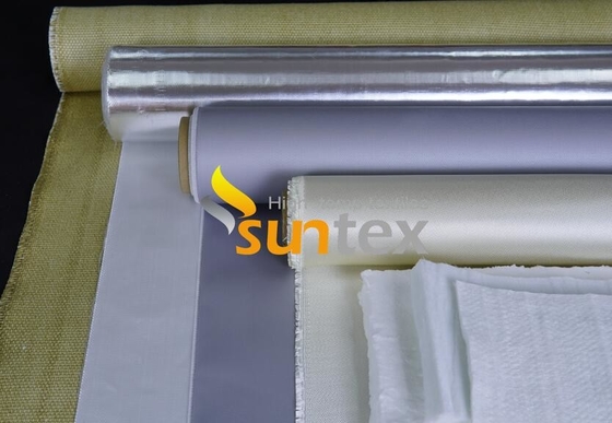 High temperature insulation fireproof silicone coated fiberglass fabric