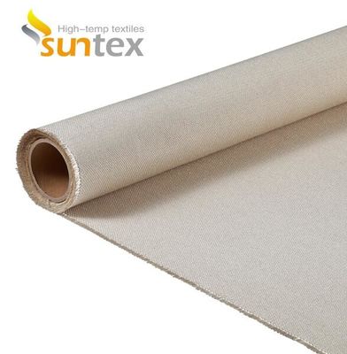 EN-13501 Certified Fireproof Fiberglass Fabric with 550°C Temperature Resistance and 0.6mm Thickness for Fire and Smoke Curtains