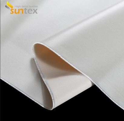 Fiberglass Fabric Coated Silicone / PU  Heat Resiatant high temperature fiberglass cloth