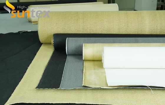 Fiberglass Manufacture Silica Coated Cloth Fabric high temperature fiberglass cloth