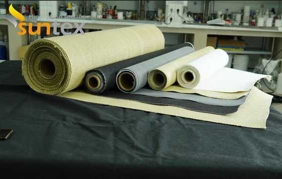 Fiberglass Manufacture Silica Coated Cloth Fabric high temperature fiberglass cloth