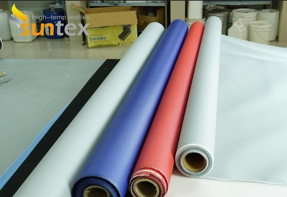 High Temperature Fabrics Silicone Coated Fiberglass for fabric air duct