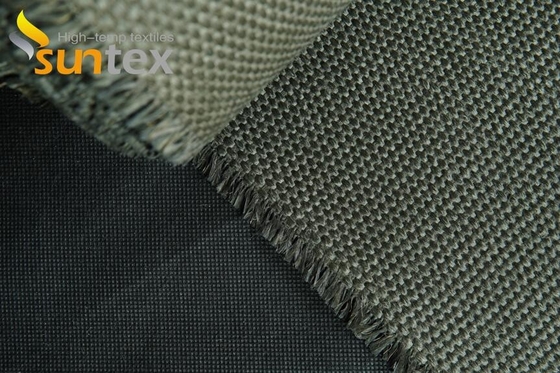 Silicone coated fiberglass fabric for Thermal Insulation Cover Blankets Mattress Pads