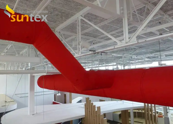 PU Coated Fiberglass Fabric for fabric air ducts