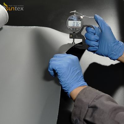 Silicone Fiberglass Welding Blanket Fabric