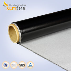 Blue Silicone Coated Fiberglass Fabric for Welding protection, thermal insulation, expansion joint, etc