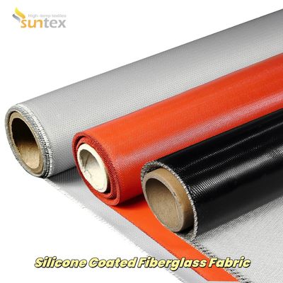 Thermal Insulation Silicone Coated Fiber Glass Fabrics Cloth