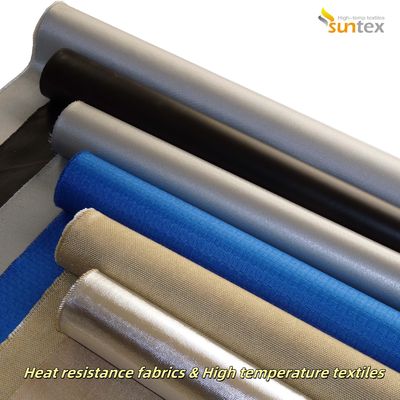 Silicone Coated Fiberglass Cloth Thermal Insulation And Fire Protection