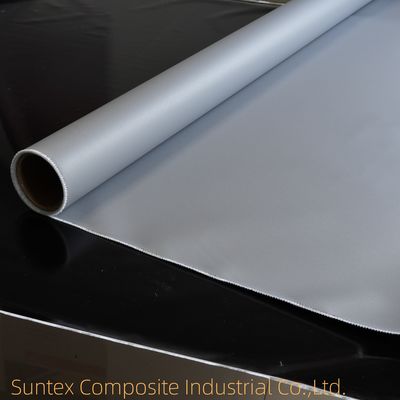 High Temperature E-Glass Silicone Fabric  Cloth Thermal Insulation Rubber Silicone Coated Fiberglass Fabric
