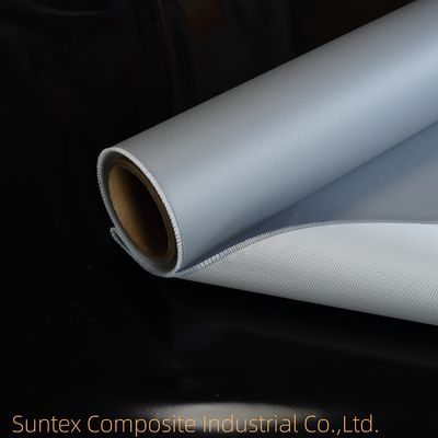 High Temperature E-Glass Silicone Fabric  Cloth Thermal Insulation Rubber Silicone Coated Fiberglass Fabric