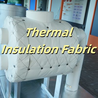 1000°C Temperature Resistant Customizable Water and Oil Resistant Thermal Insulation Fabric for Removable Insulation Jackets