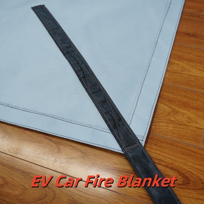 EV Fire Blanket Gray Thermal Resistance for Lithium Battery Fires