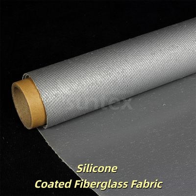 High Temperature Resistant Fireproof Anti-tear Silicone Coated Fiberglass Fabric for Industrial Applications