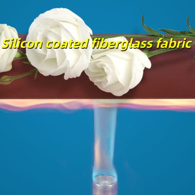 Double Sided Silicone Coated Fiberglass Fabric with Excellent Insulation and Thermal Conductive Properties