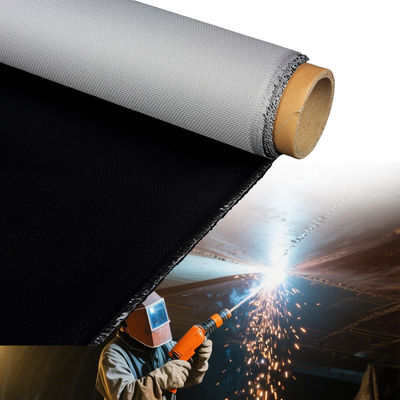 Thermal Insulation Waterproof PU Coated Fiberglass Fabric for Outdoor Applications 460 g/sqm 0.41 mm