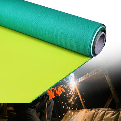 High Temperature Resistant PU Coated Fiberglass Fabric with 550°C Glass Fabric and 180°C Polyurethane Coating for Fireproof Thermal Insulation