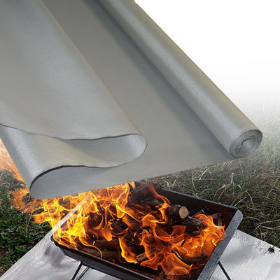 Durable Water Repellent Silicone Coated Fiberglass Fabric with 50 m / 100 m Roll Length for High Temperature Applications