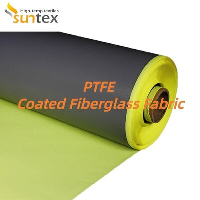 2. High Tensile Strength PTFE-Coated Fiberglass Fabric: Fire-Resistant & Easy to Fabricate (Industrial Use)