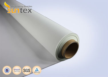 Polyurethane PU Coated Fiberglass Fabric 0.4mm PU Coated Fiberglass Fabric For Fire Curtain And Smoke Curtains