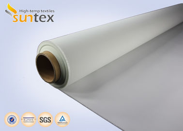 High Temperature PU Coated Fiberglass Fabric 0.41mm For Removable Insulation Pads