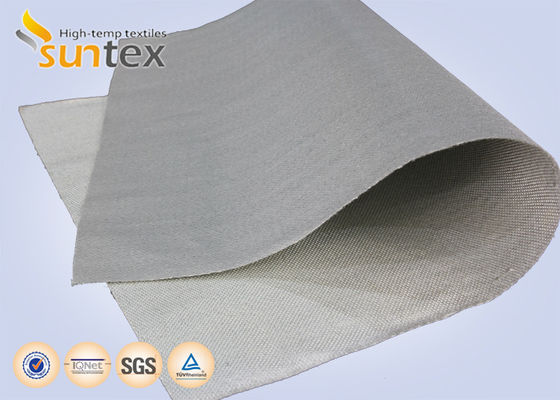 0.7mm Fireproof Glass Fiber Fabric with PU Coating, Ideal for Smoke Curtain & Fire Blanket