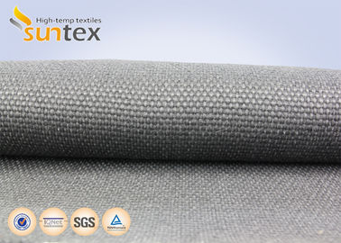 Fireproof Blanket 29OZ Graphite Coated High Temperature Fabrics Plain Pattern