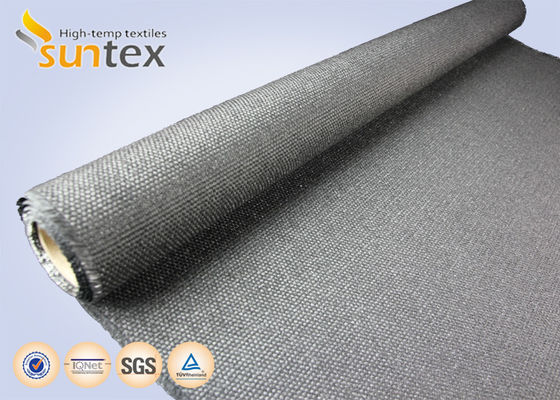 High Temperature Resistant High Silica Fiberglass Fabric Cloth Calcium Silicate Coated Fiberglass High Temperautre Fabric