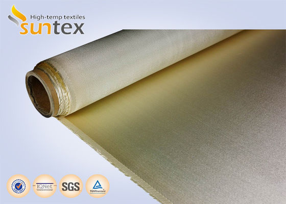 Fireproof Curtain Fiberglass Fabric | Brown 0.65mm, Extreme High Temperature