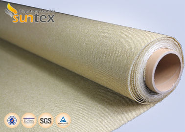800C Vermiculite Coated High Temperature Fiberglass Cloth Heavy Duty Welding Protection