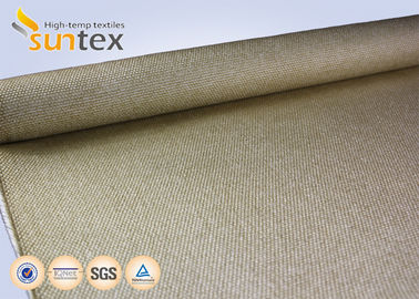 Vermiculite Coated Fiberglass Cloth High Temperature Resistance Thermal Insulation Fabric