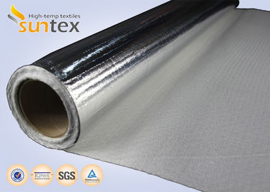 Aluminum Coated Heat Resistant Reflective Material 0.65mm 550C Welding Protection