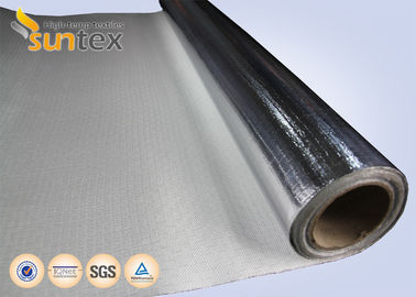 0.65mm Foil Aluminized Fiberglass Fabric Flame Resistant Fabric Fiber Glass Safety Apron