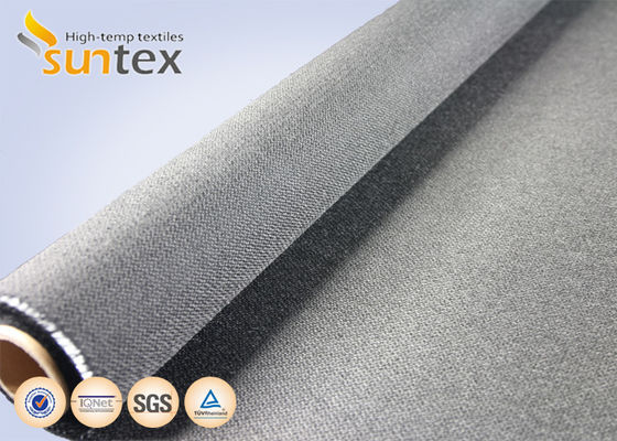 Acrylic Coated Fire Resistant Fiberglass Fabric with 550 Degree C Temperature Resistance for Welding Blankets Easy to Sew and Cut