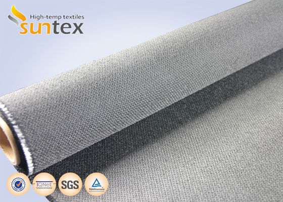 Acrylic Coated Fire Resistant Fiberglass Fabric with 550 Degree C Temperature Resistance for Welding Blankets Easy to Sew and Cut