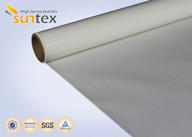 Good mechanical properties Silicone Coating Fabric For High Temperature Removable Pads