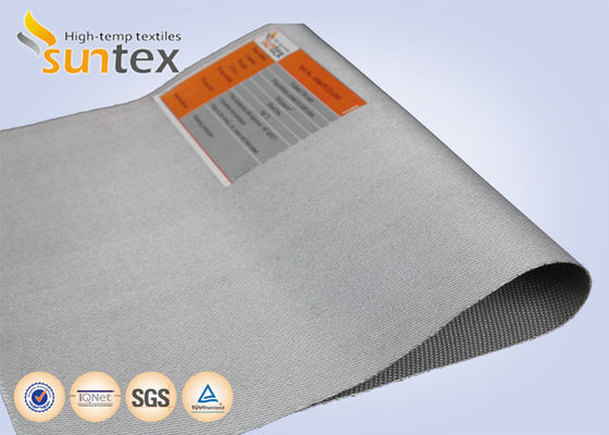 Fireproof Silicone Coated Fiberglass Fabric 850g/m2 with Ozone Resistance for High Temperature Applications