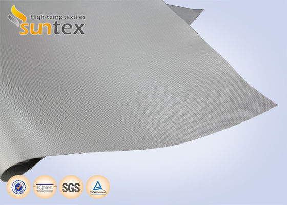High Strength Tear Resistant Silicone Coated Fiberglass Fabric with Temperature Resistance -50°C to 500°C for Industrial Covers