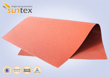 Fireproof Silicone Coated Fiberglass Fabric silicone rubber coated fiberglass fabric