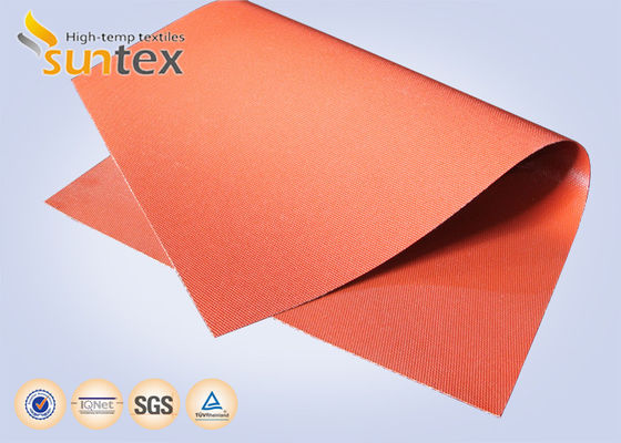 High Temperature Resistant Fireproof Anti-tear Silicone Coated Aramid Fabric for Industrial Applications