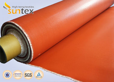 Fireproof Silicone Coated Fiberglass Fabric silicone rubber coated fiberglass fabric