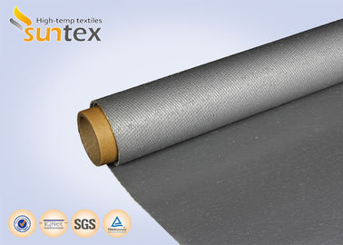 0.4mm Silicone Rubber Coated Fiberglass Cloth For Fabric Expansion Joints,Welding Fire Blankets